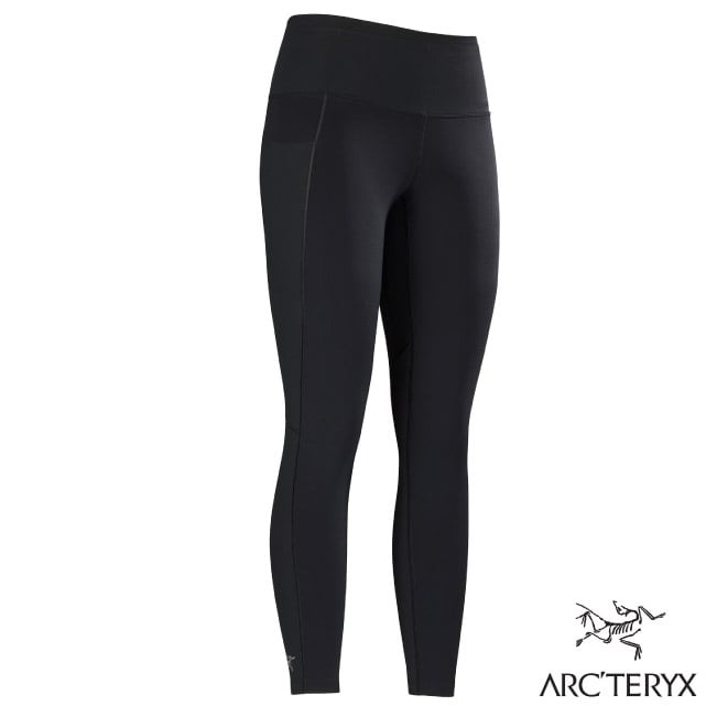 【ARCTERYX 始祖鳥】女  Essent Utility 彈性耐磨透氣高腰內搭長褲/X000007856 黑✿30E010